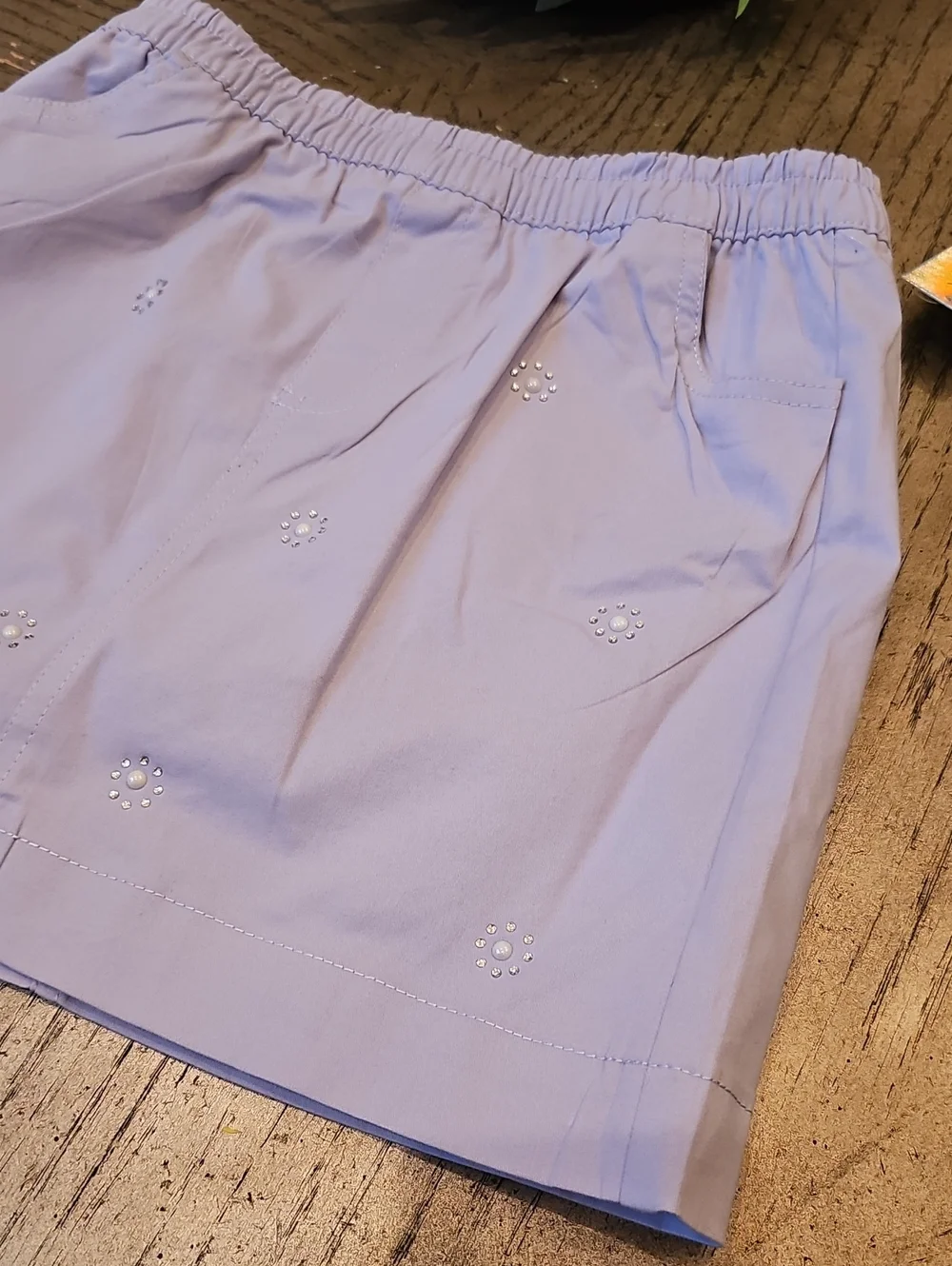 Lavender Purple Skirt With Shorts Size 13 NWT Derek Heart